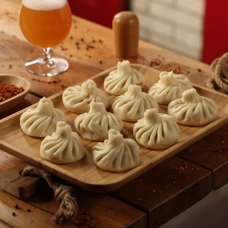 ხინკალი კარტოფილით