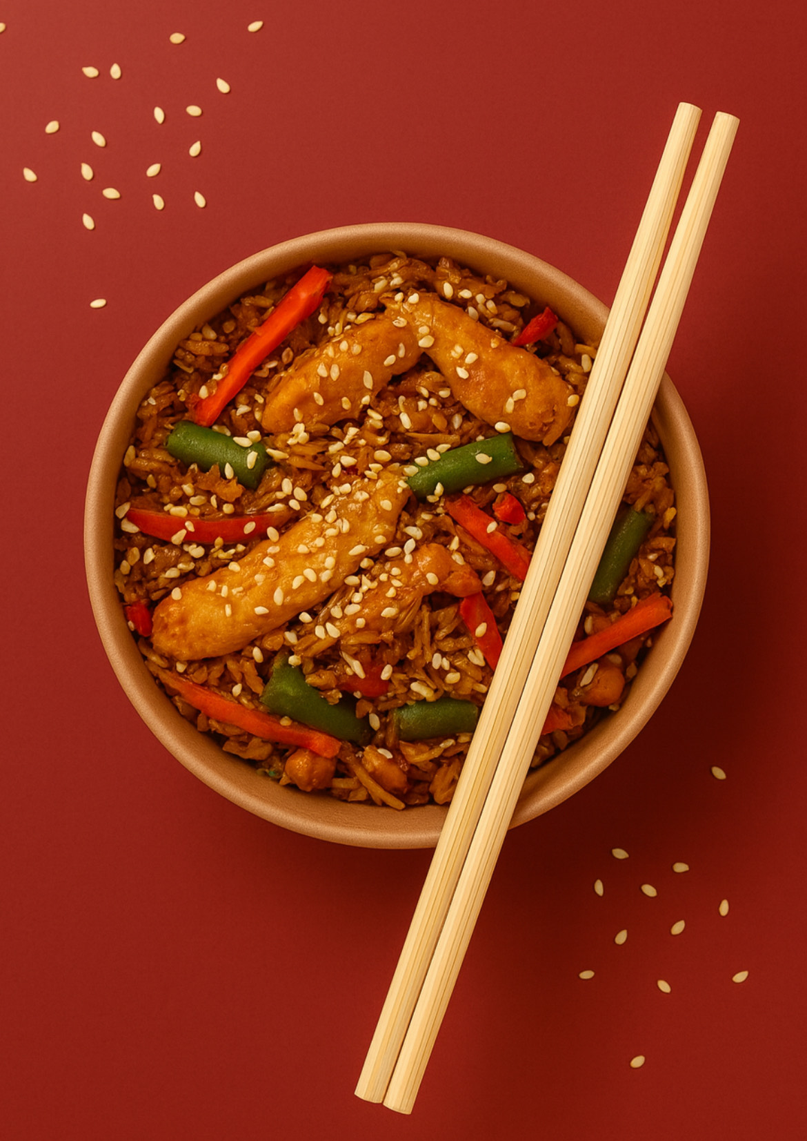 ბრინჯი ქათმით